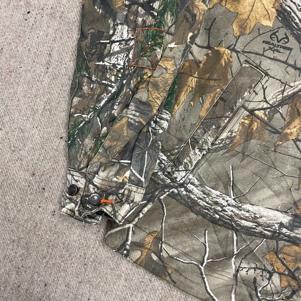 RED HEAD Camo jacket mens‎ large brown wood hunting fishing Realtree - Picture 3 of 10